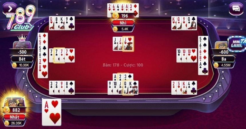 Các vòng cược quy định trong cách chơi poker