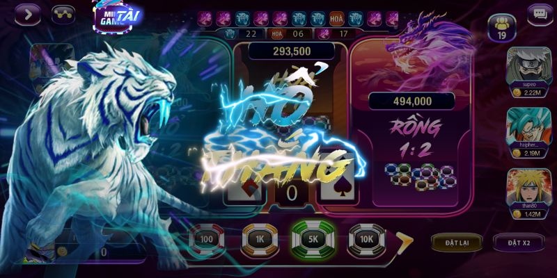 Thông thạo cách chơi game Rồng Hổ 789club